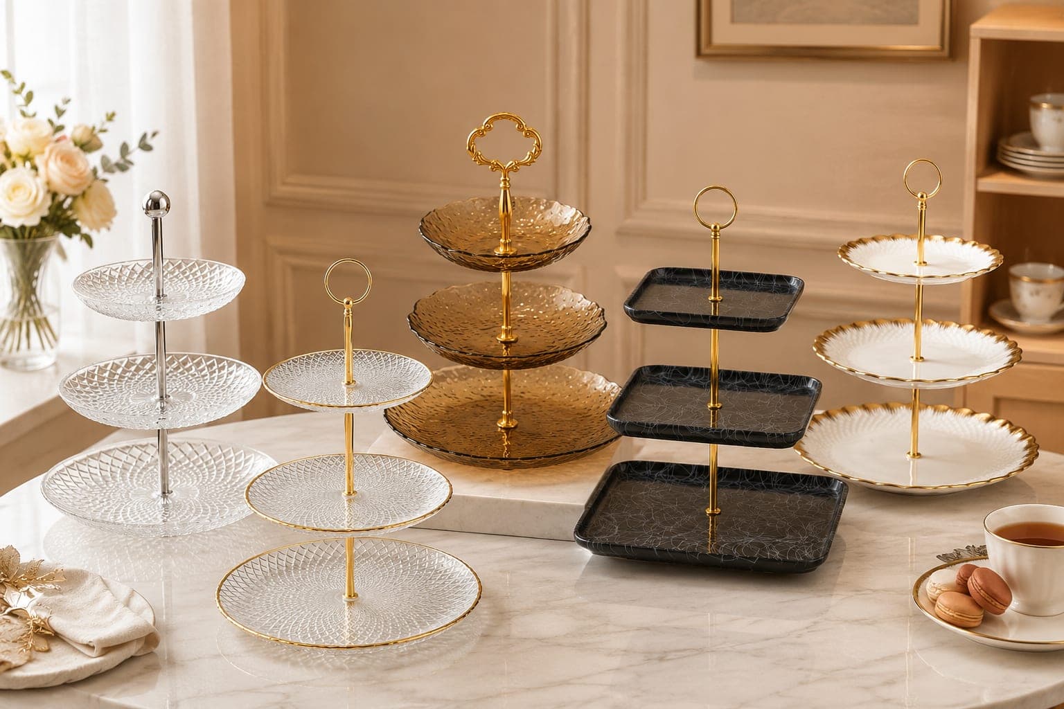 Premium Serving Stands